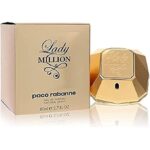 Lady Million by Paco Rabanne Eau de Parfum for Women – 2.7 oz / 80 ml